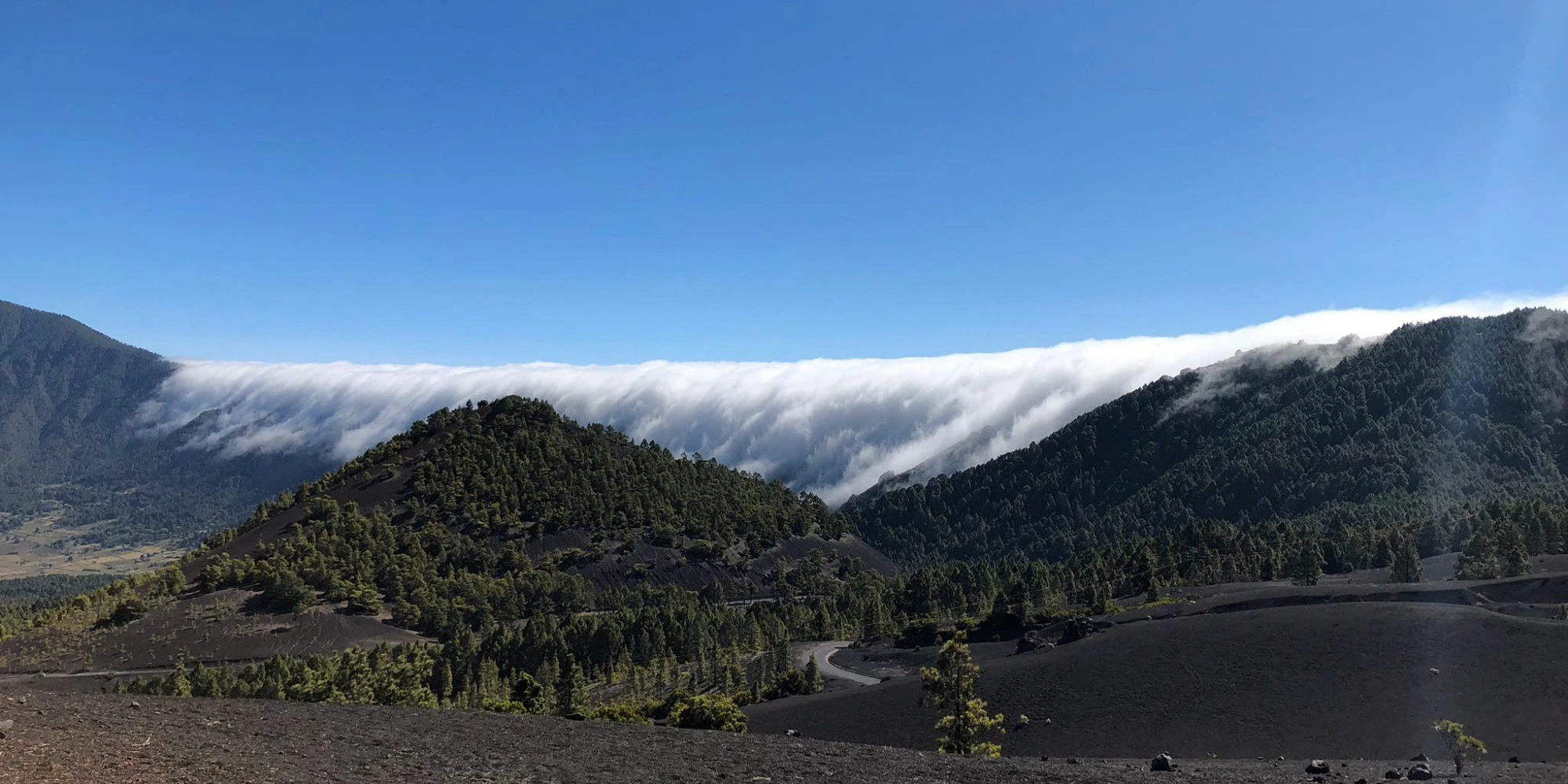 Waterfall Clouds La Palma