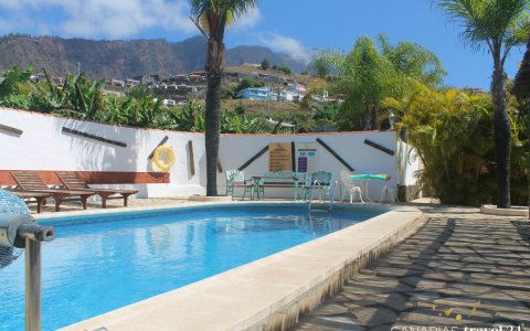 Ferienhaus mit Pool in Los Llanos La Palma