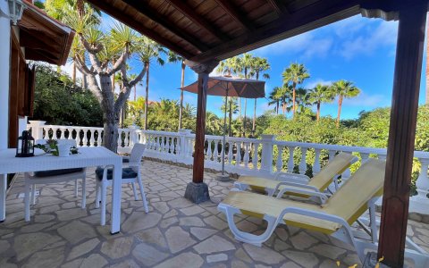 Bungalow mit Pool in Tajuya auf La Palma