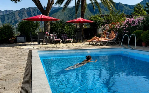 Ferienhaus mit Pool in El Paso La Palma