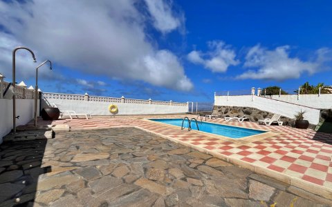 Apartment mit Pool und Meerblick in Todoque La Palma