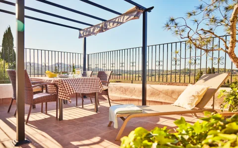Ferienwohnung mit Pool bei Manacor auf Mallorca