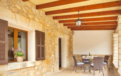 Ferienapartment mit Pool bei Manacor auf Mallorca