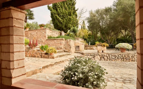 Ferienapartment mit Pool bei Manacor auf Mallorca