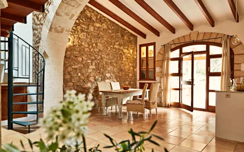Ferienapartment mit Pool bei Manacor auf Mallorca