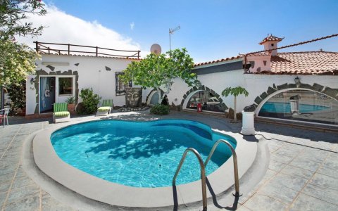 Ferienhaus mit Pool in Agüimes Gran Canaria