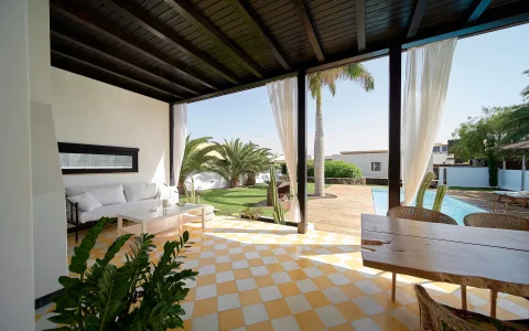 Villa mit Pool in Lajares Fuerteventura