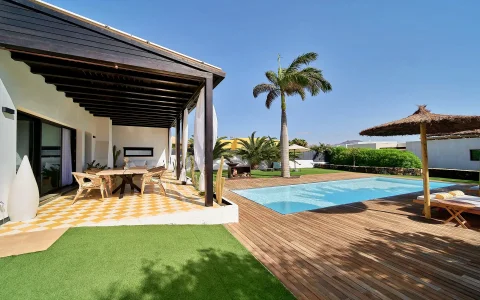 Villa mit Pool in Lajares Fuerteventura