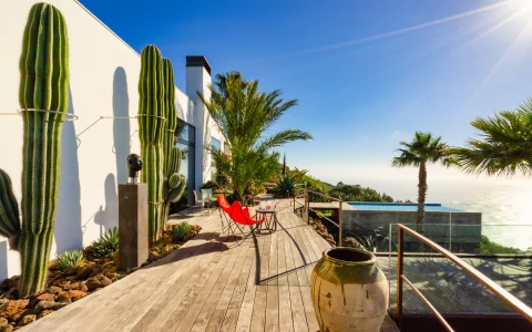 Villa mit Pool in Puntagorda - La Palma