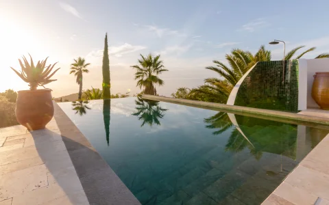 Ferienhaus mit Pool in Puntagorda - La Palma