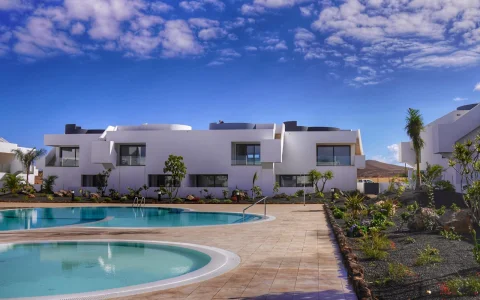 Ferienapartment mit Pool in La Oliva auf Fuerteventura