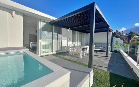 Ferienapartment mit Pool in Tacande auf La Palma