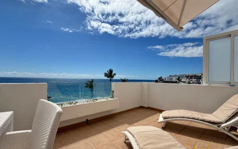 Ferienwohnung mit Meerblick in Puerto Naos