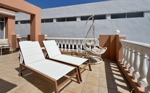 Ferienwohnung mit Meerblick in Puerto Naos