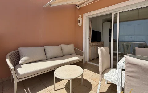 Ferienwohnung mit Meerblick in Puerto Naos