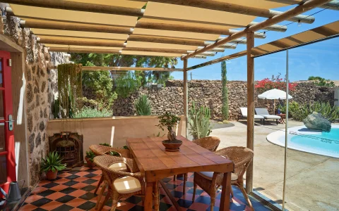 Villa mit Pool in Lajares auf Fuerteventura